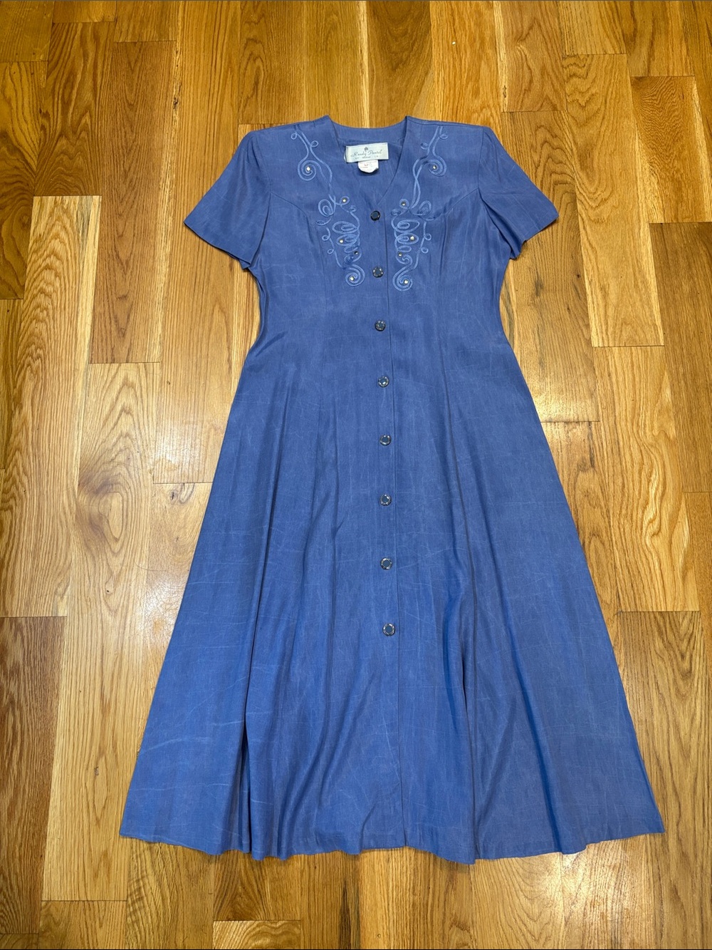 Vintage 80s Randy Pantel Dress, Size 12